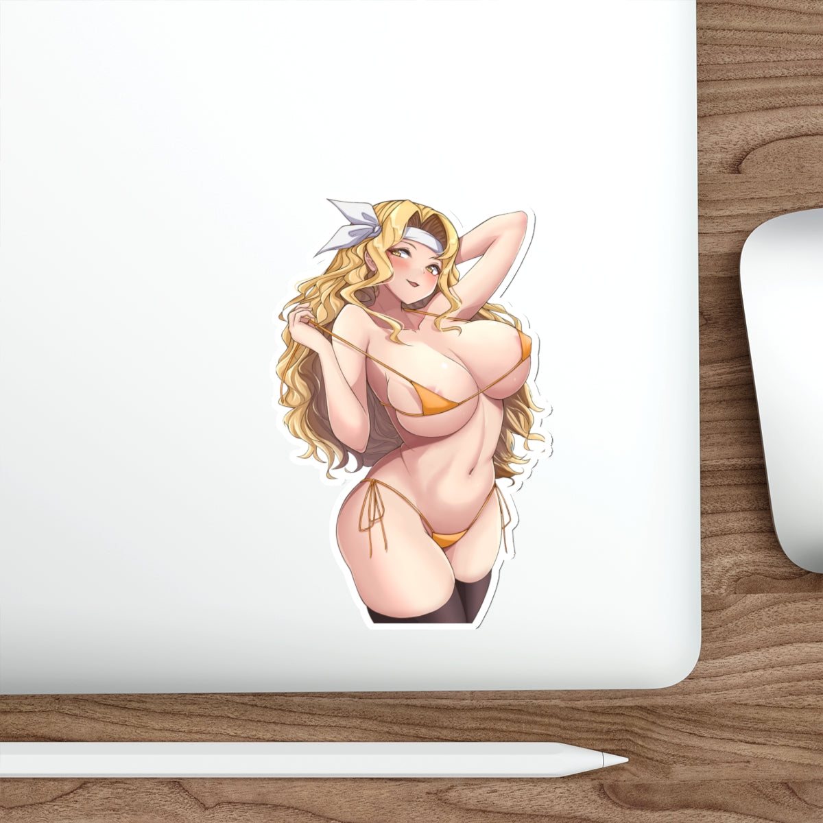 Thick Bikini Brigid Fire Emblem Waterproof Sticker - Ecchi Vinyl Decal