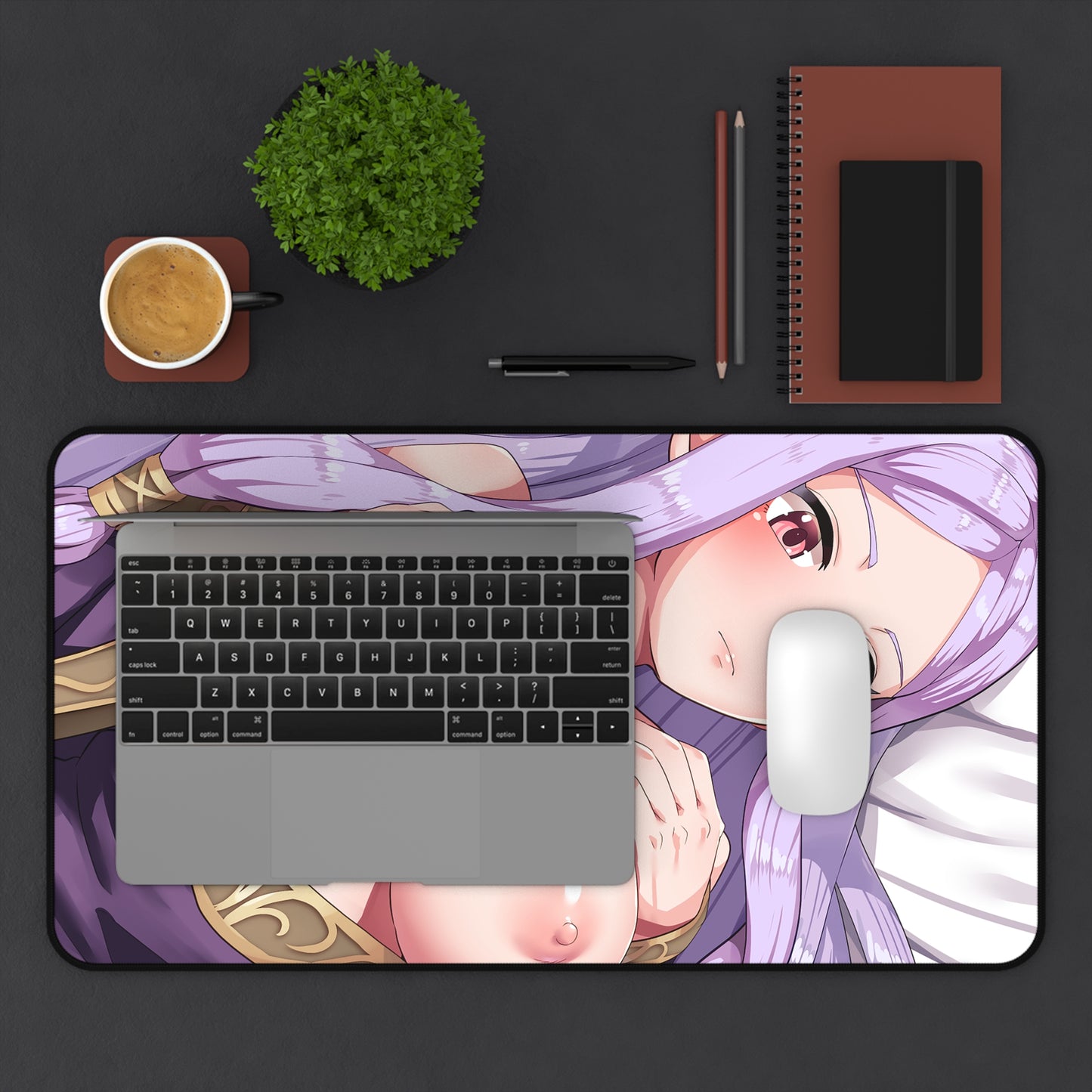 Fire Emblem Binding Blade Mousepad - Idunn Boobs Large Ecchi Desk Mat - Mouse Pad - MTG Playmat