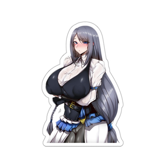 Thick Jill Warrick Waifu Final Fantasy 16 Waterproof Sticker - Ecchi Boobs Premium FF XVI Gaming Vinyl Car Decal