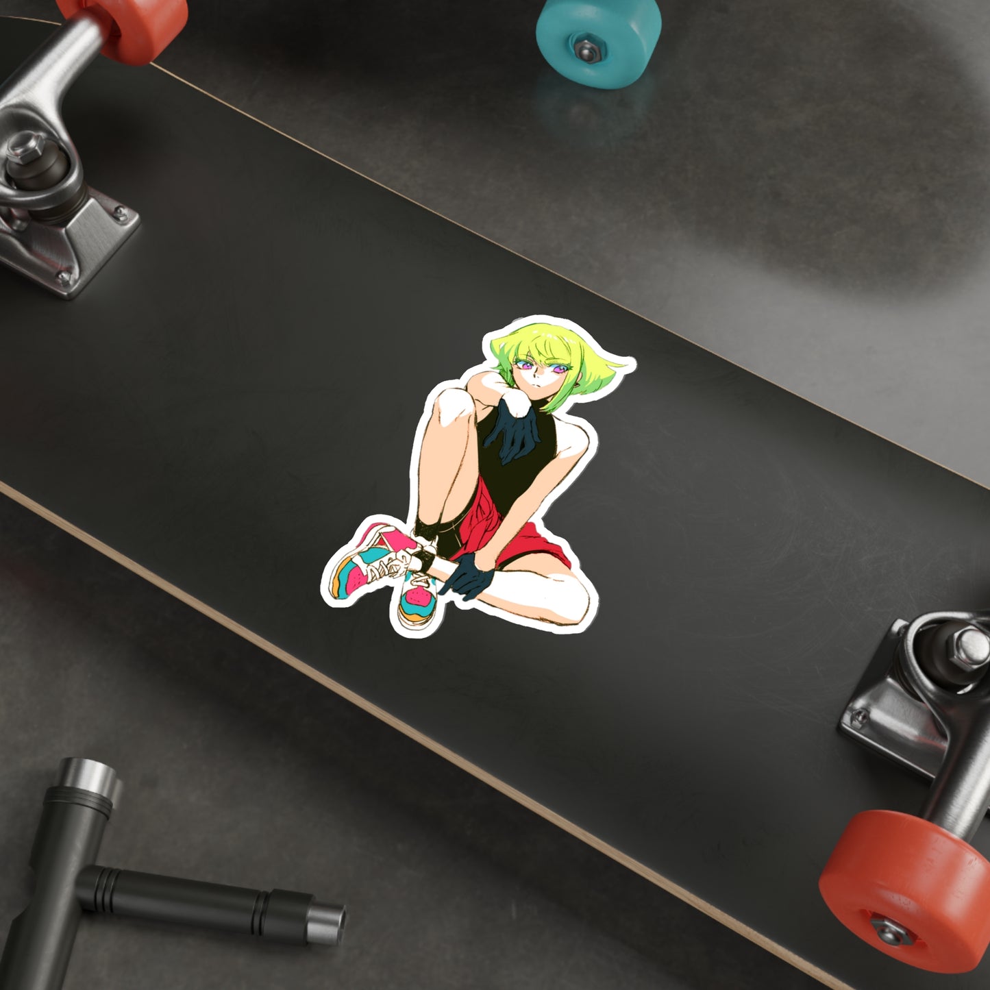 Promare Waterproof Sticker - Lio Anime Vinyl Decal - Car Bumper Sticker - Laptop Sticker