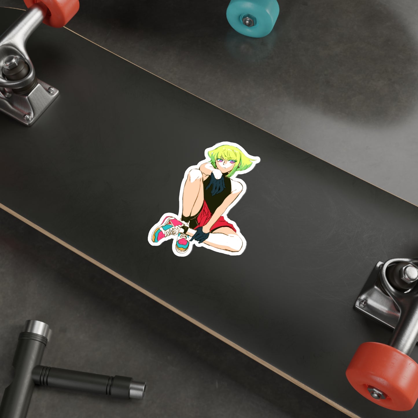 Promare Waterproof Sticker - Lio Anime Vinyl Decal - Car Bumper Sticker - Laptop Sticker