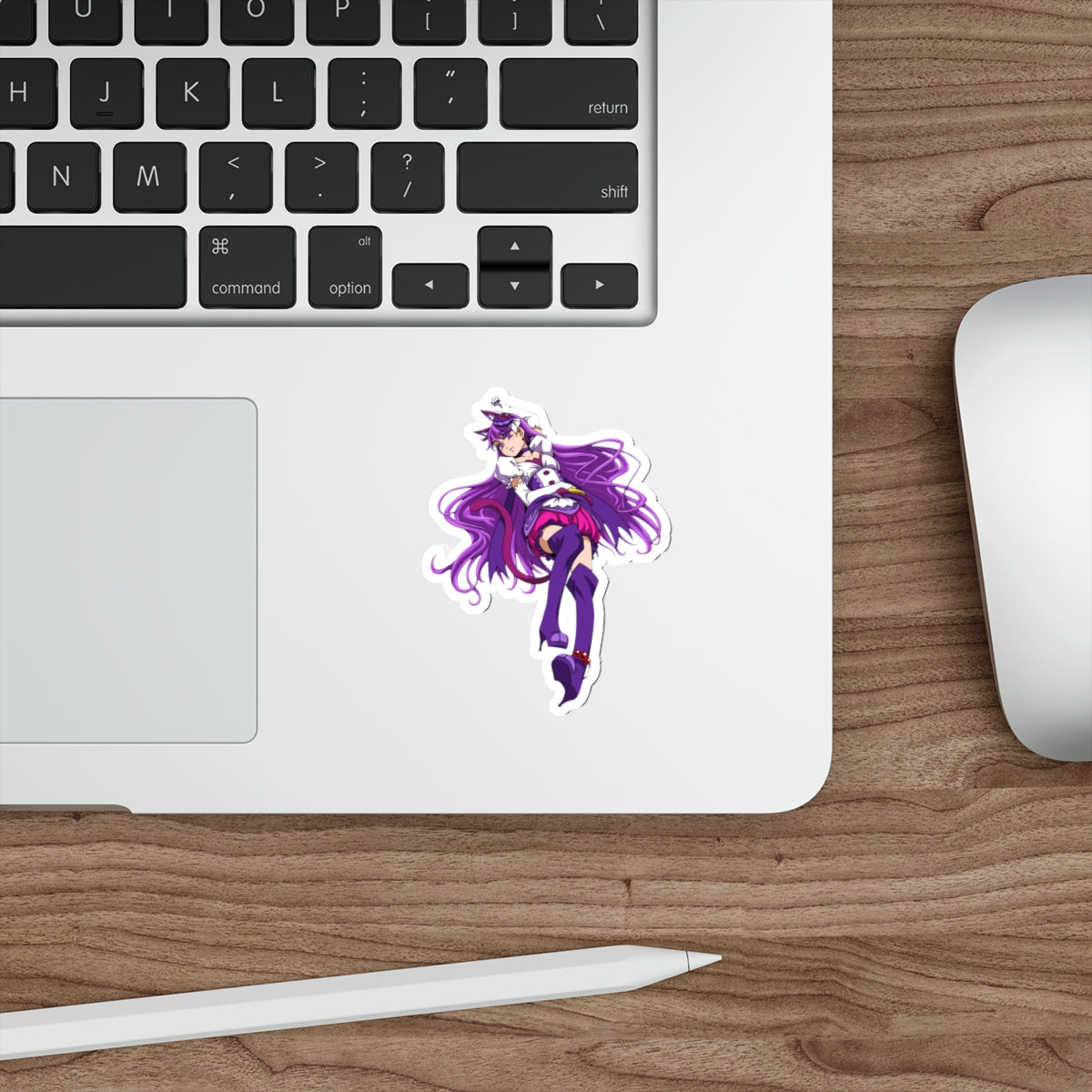 Pretty Cure A La Mode Waterproof Sticker - Kotozume Yukari Cure Macaron Anime Vinyl Decal - KiraKira Precure Sticker