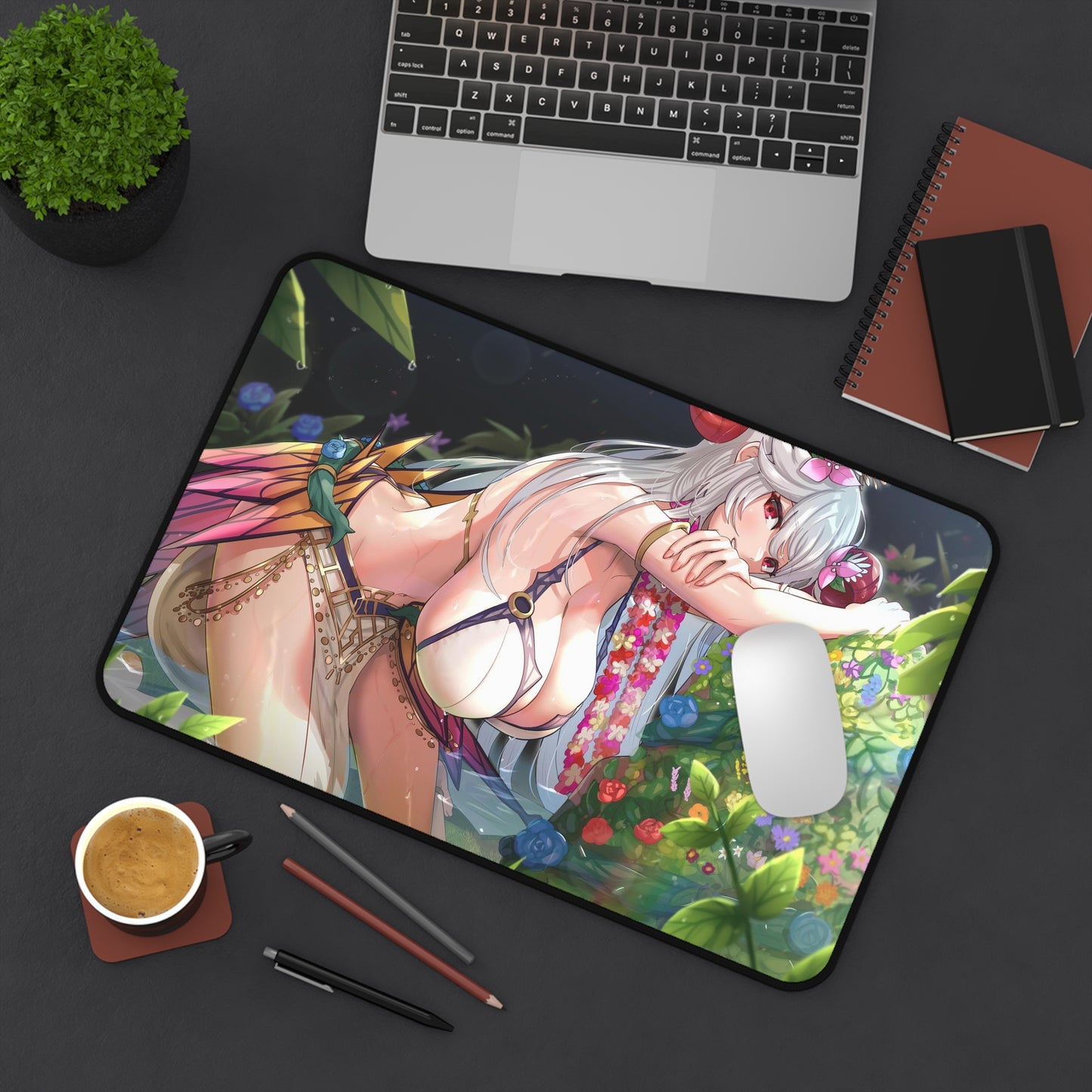 Fire Emblem Freyja Mousepad - Large Ecchi Desk Mat - Mouse Pad - MTG Playmat