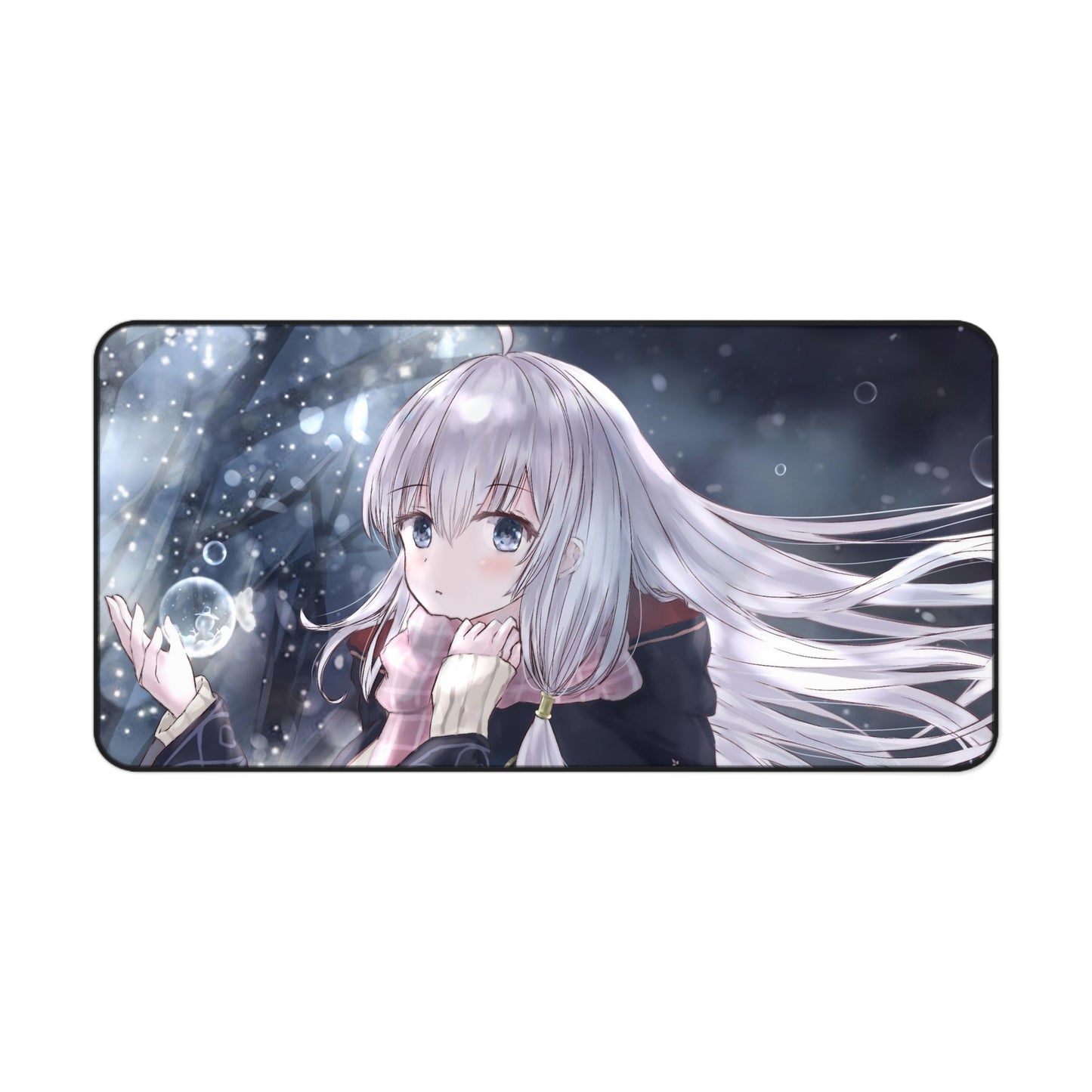 Wandering Witch The Journey of Elaina Mousepad - XXL Anime Desk Mat - Non Slip Gamer Playmat - Kawaii Gift