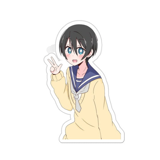 Yuru Camp Waterproof Sticker - Laid Back Camp Anime Vinyl Decal - Ena Saito Car Decal - Yurucamp Laptop Sticker - Manga Decal