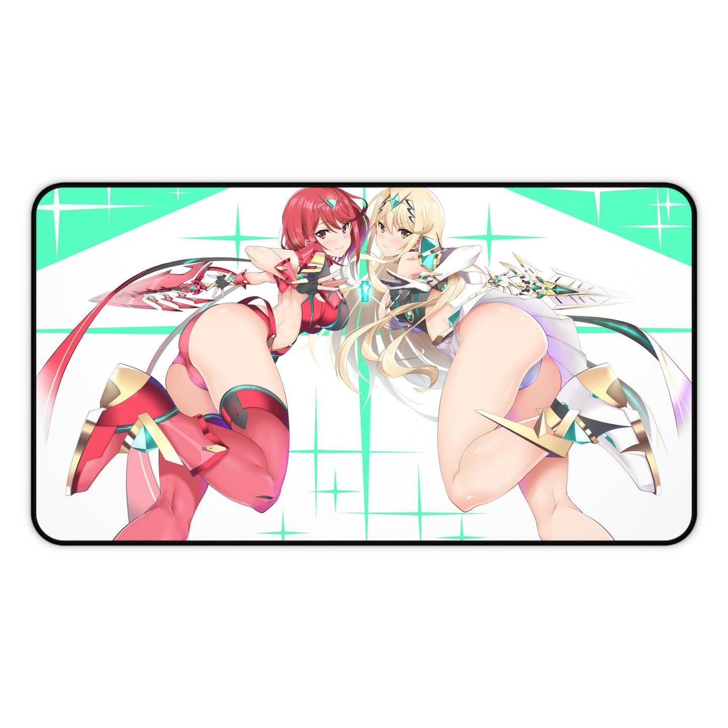 Xenoblade Waifus Mousepad - Large Desk Mat - Ecchi Mouse Pad