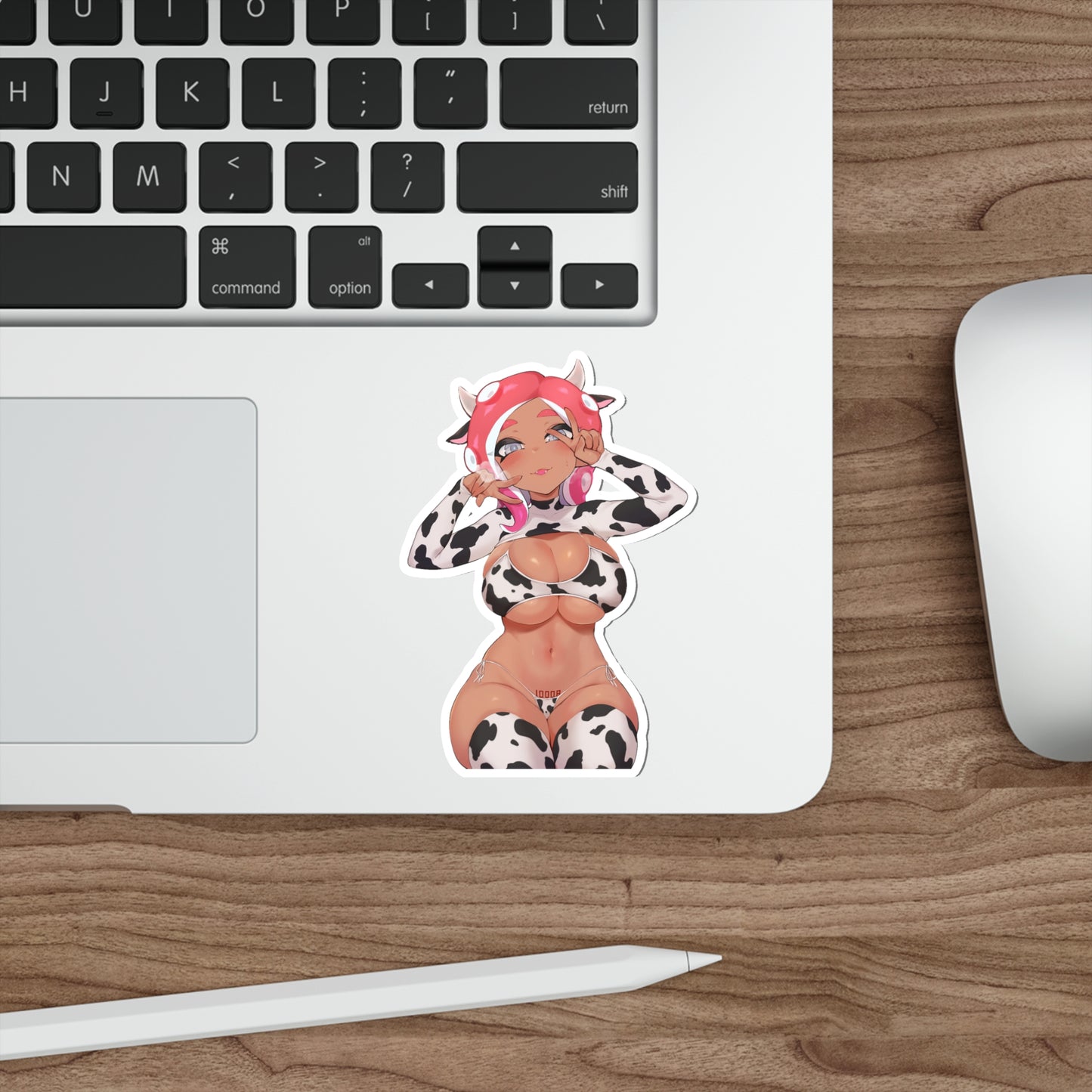 Splatoon Cow Girl Agent 8 Waterproof Sticker - Ecchi Vinyl Decal