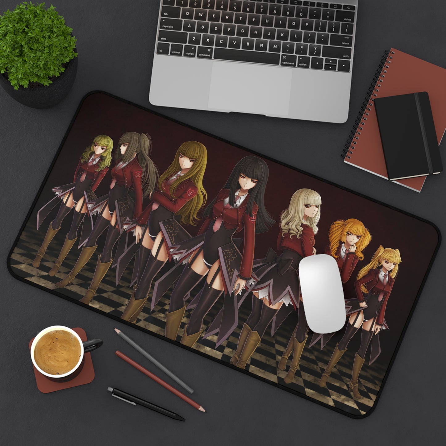 Umineko When They Cry Desk Mat - Sisters of Purgatory Mousepad - Gaming Visual Novel Dojin Playmat - Umineko no Naku Koro ni