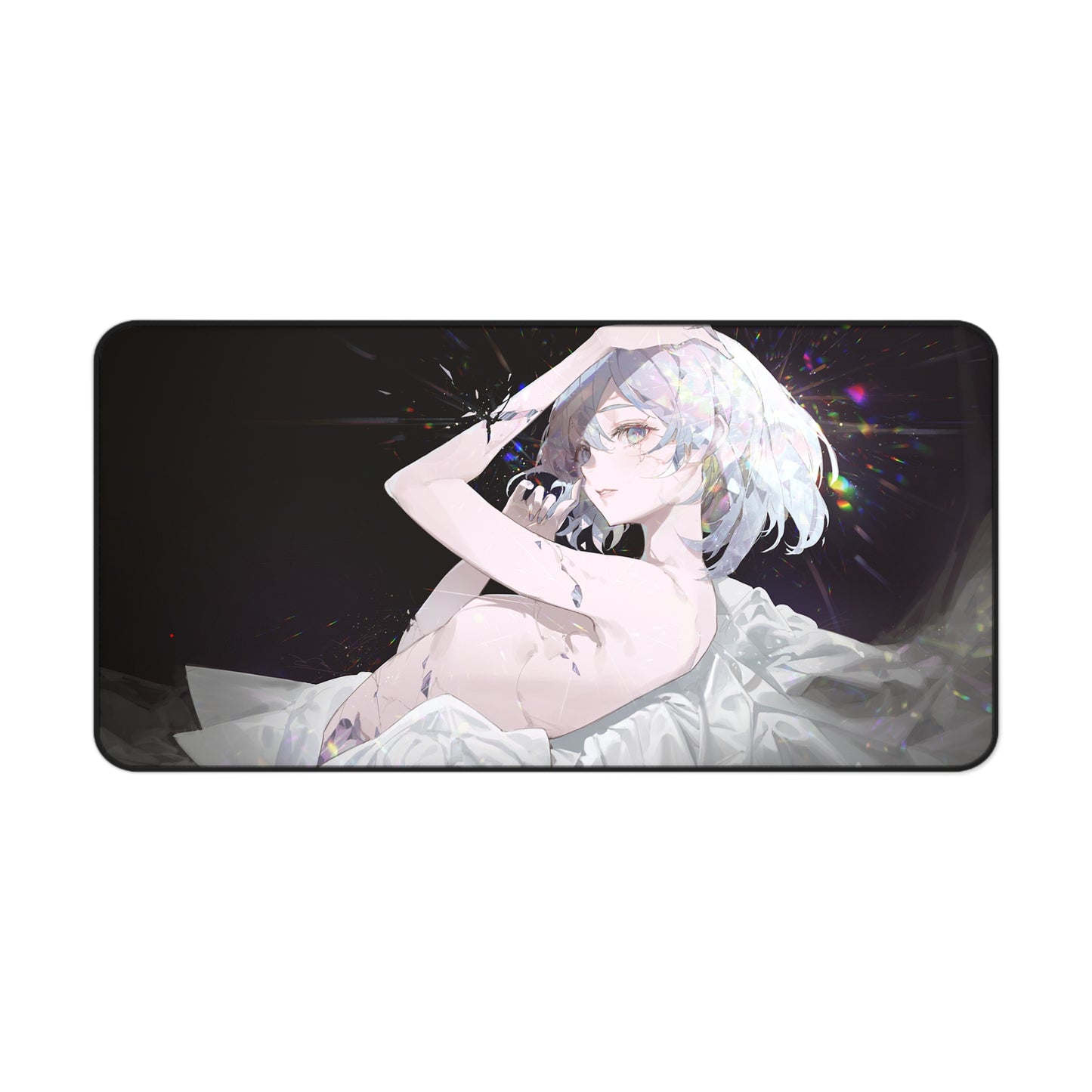 Land of the Lustrous Anime Desk Mat - Diamond Houseki no Kuni Ecchi Mousepad - Non Slip Playmat