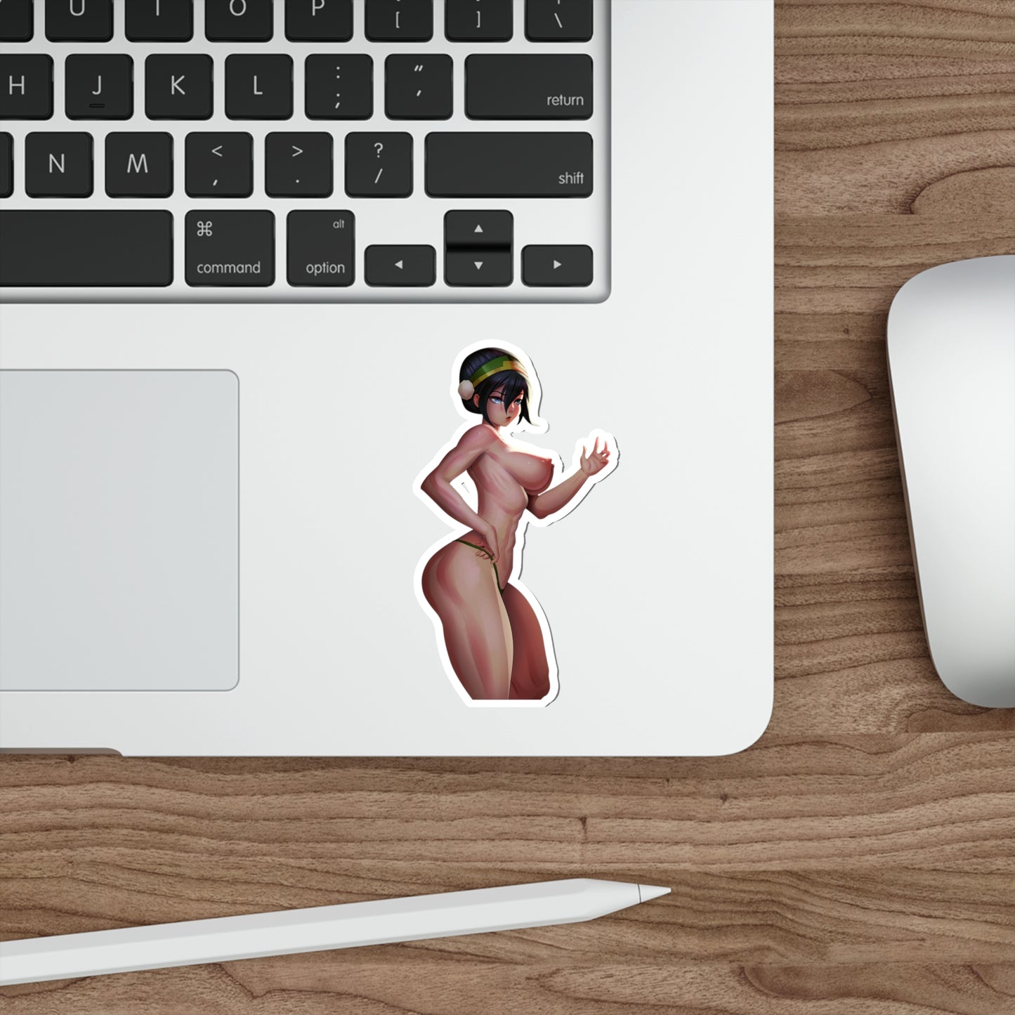 Nude Toph Waterproof Sticker - Ecchi Vinyl Decal