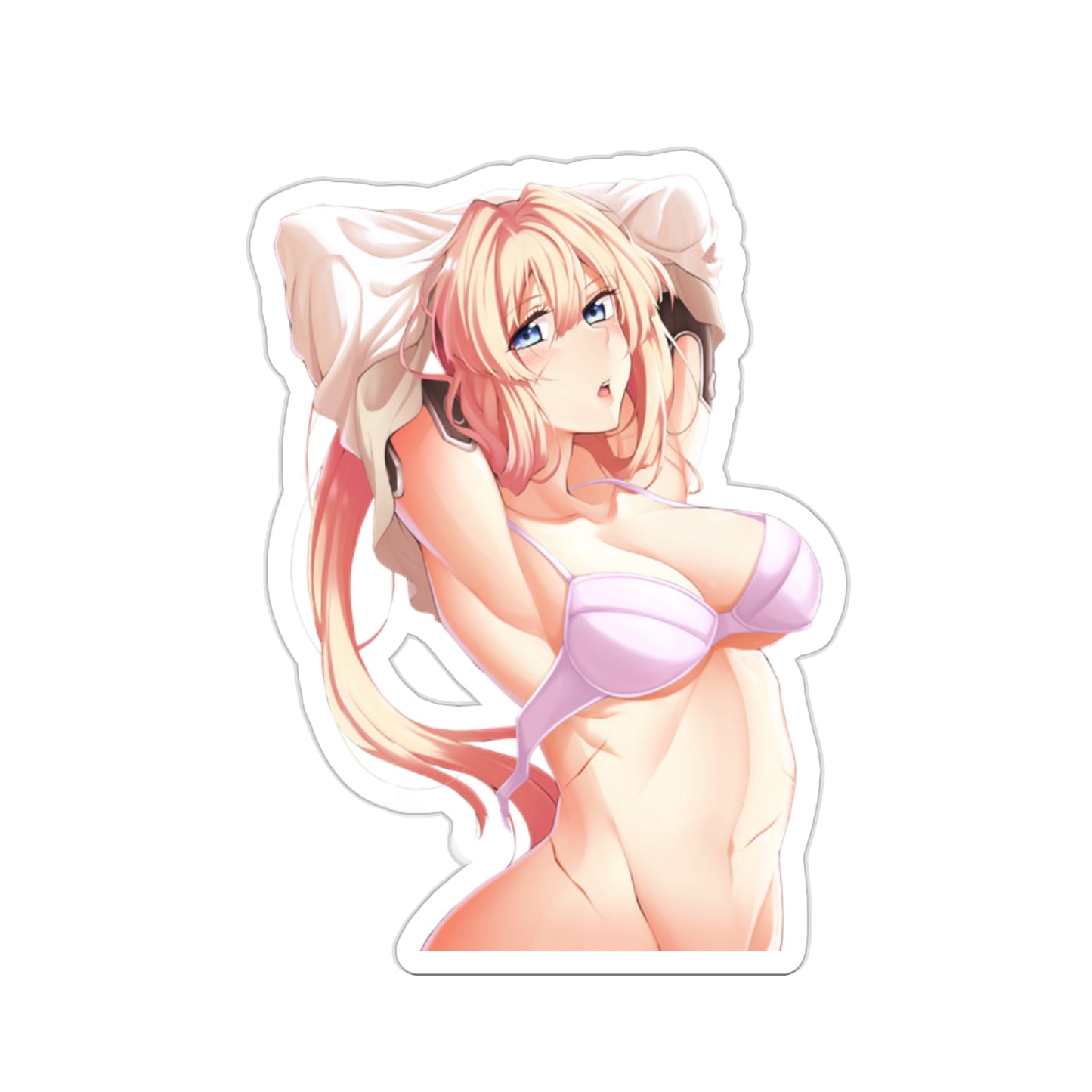 Violet Evergarden Sticker - Ecchi Anime Waifu Vinyl Decal - Waterproof Car Decal - Laptop Sticker - Manga Decal