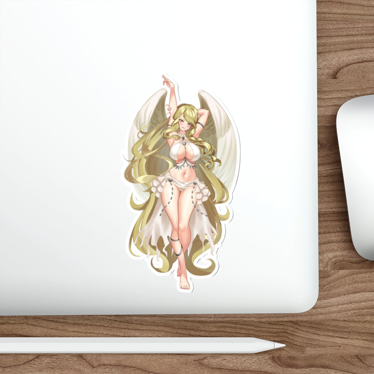 Sexy Angel Leanne Fire Emblem Waterproof Sticker - Ecchi Vinyl Decal