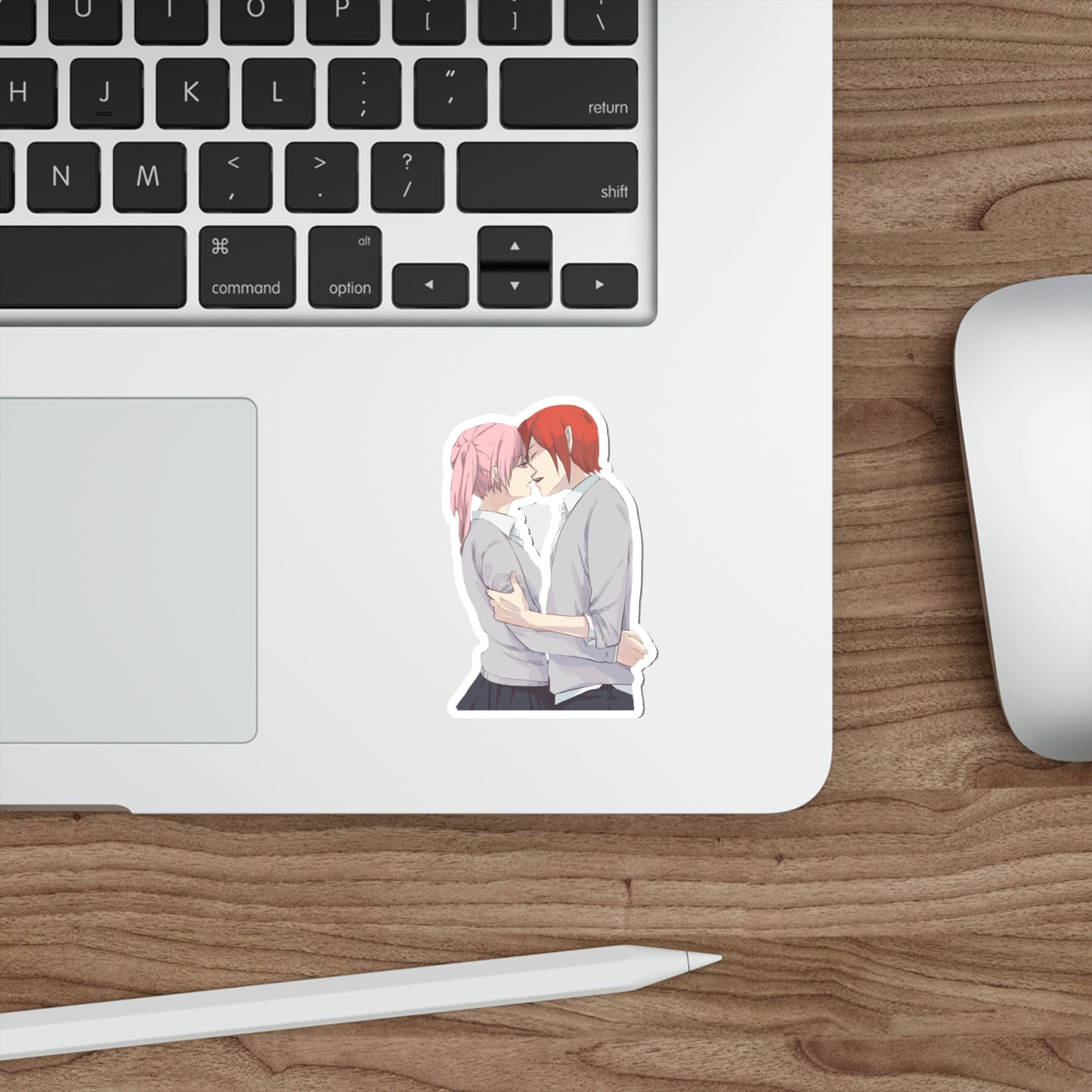 Horimiya Waterproof Sticker - Remi Ayasaki and Kakeru Sengoku Kissing Anime Vinyl Decal