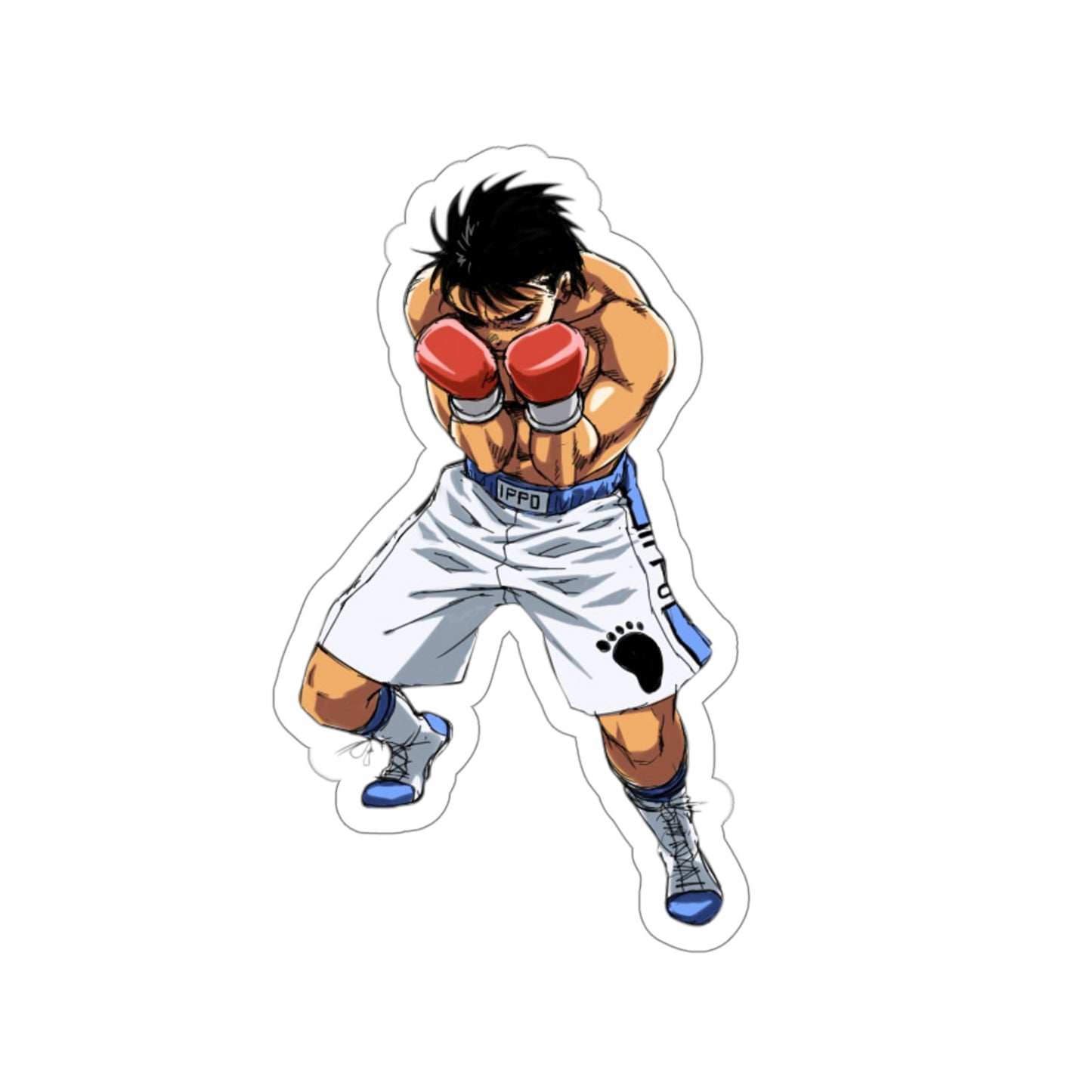 Hajime No Ippo Anime Waterproof Sticker - Ippo Makunouchi Manga Vinyl Car Decal