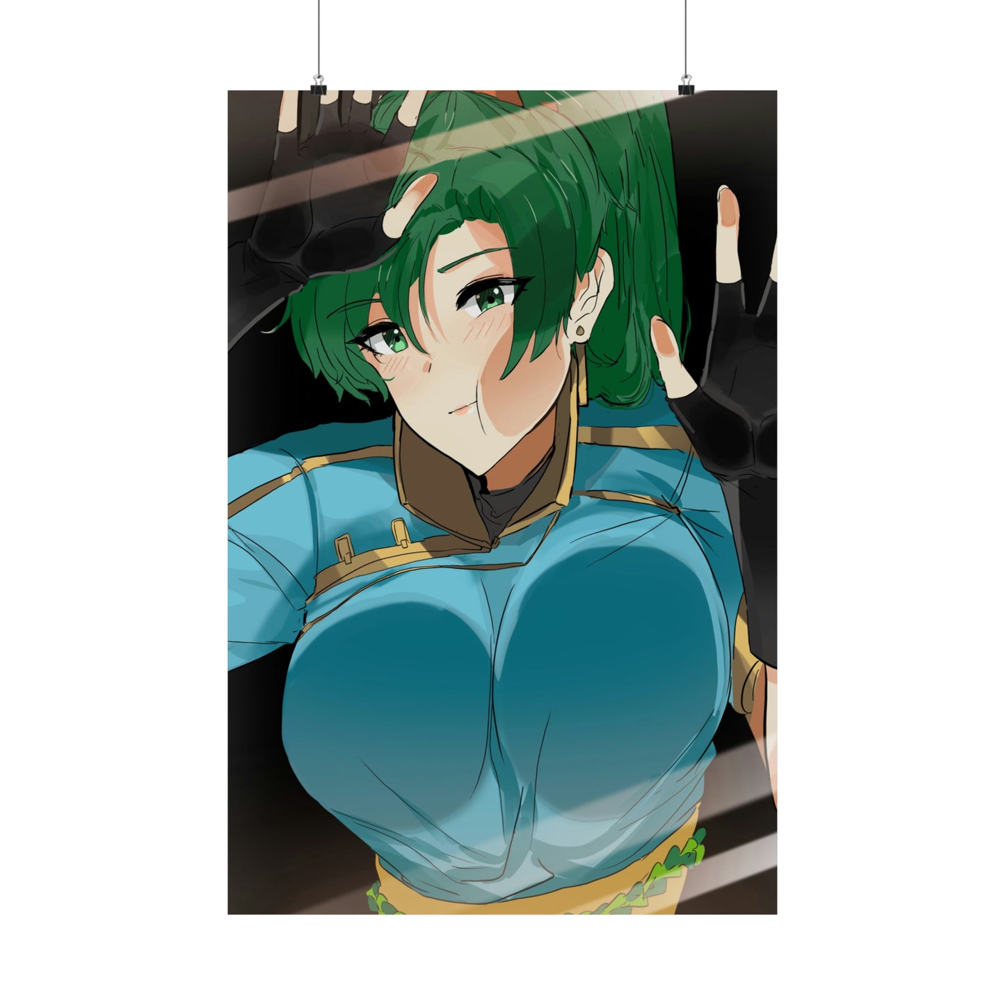 Lyn Fire Emblem Boobs Press Poster - Affiche verticale mate de qualité supérieure obscène - Art mural pour adultes