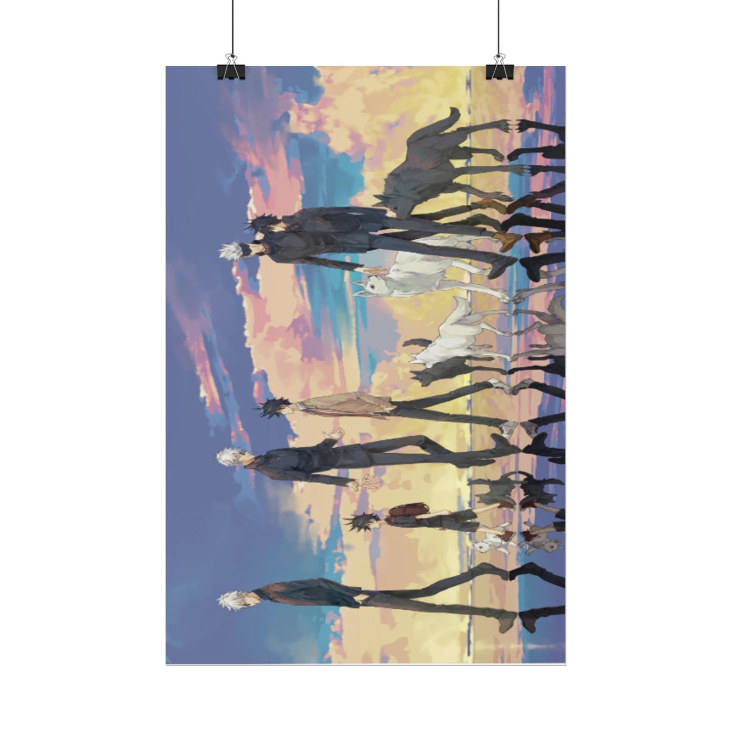 Anime-Inspired Rolled Posters for Wall Art, Unique Home Decor, Gift for Fans, Perfect for Dorms, Collectible Posters