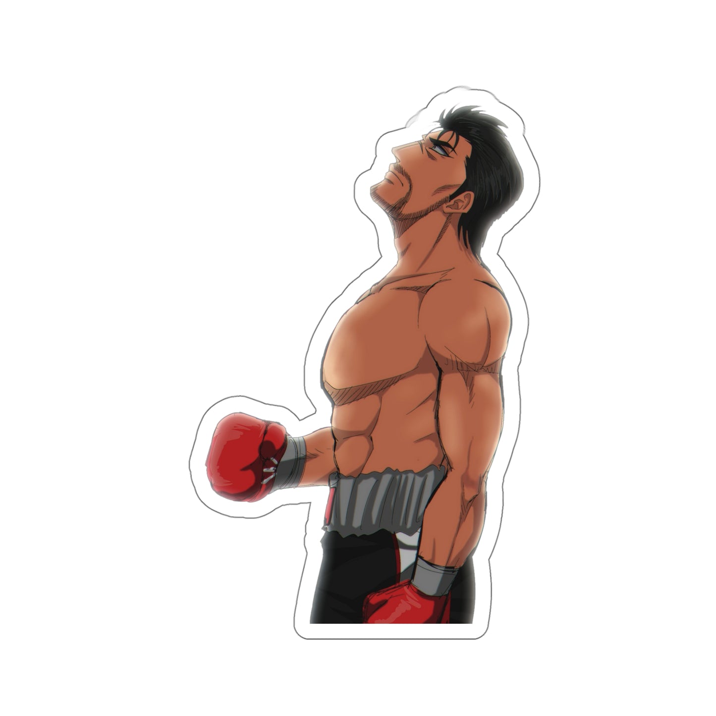 Hajime No Ippo Anime Waterproof Sticker - Eiji Date Manga Vinyl Car Decal