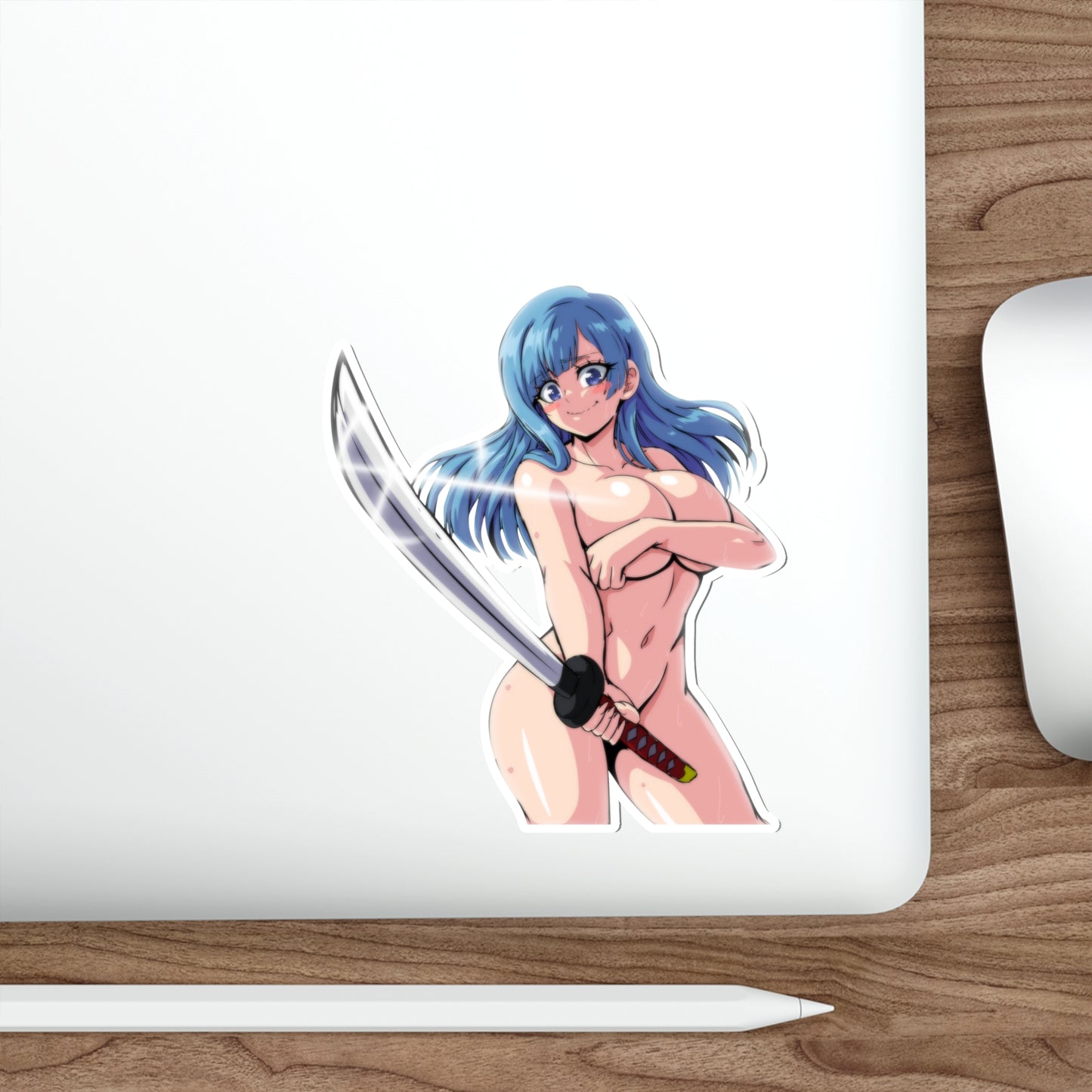 Jujutsu Kaisen Nude Kasumi Miwa Katana Waterproof Sticker - Ecchi Vinyl Decal