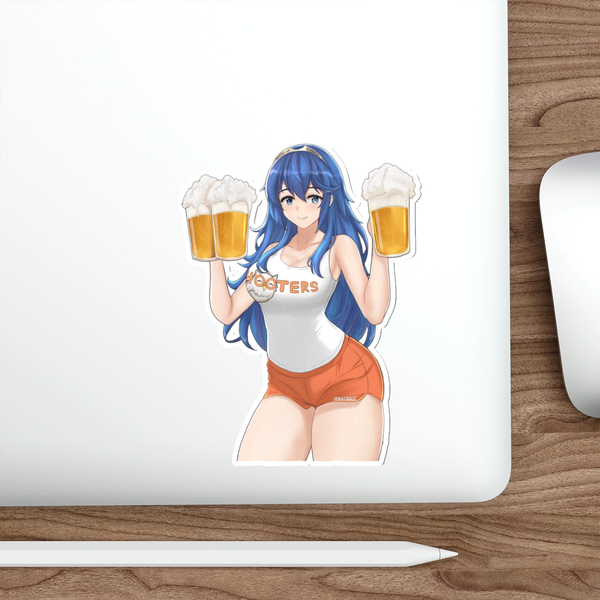 Sexy Hooters Lucina Fire Emblem Sticker - Ecchi Waterproof Decal