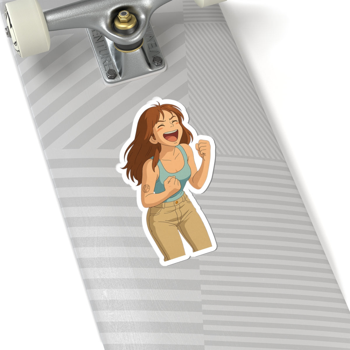 Joyful Cartoon Kiss-Cut Stickers - Fun Decor for Laptops, Water Bottles, Notebooks, Gifts for Friends, Party Favors