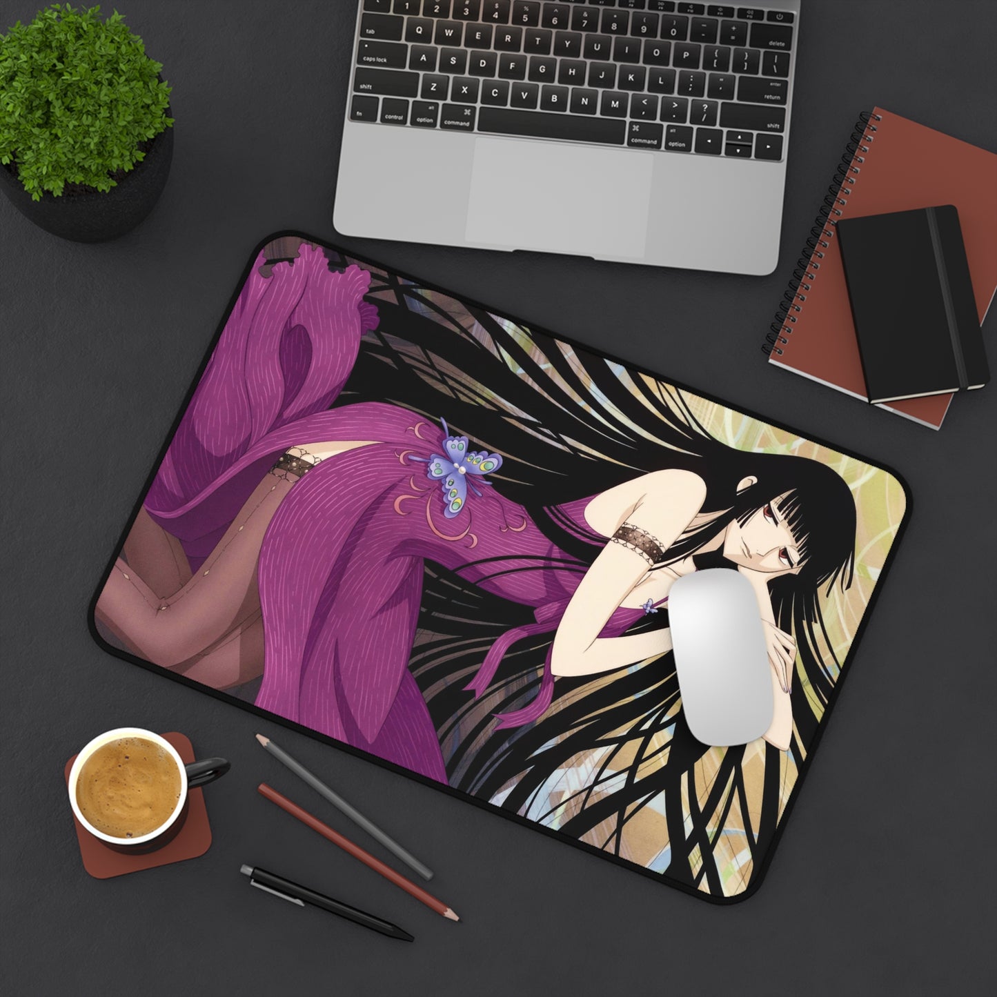 xxxHolic Desk Mat - Waifu Yuuko Ichihara - XXL Anime Mousepad - Non Slip Clamp Manga Playmat