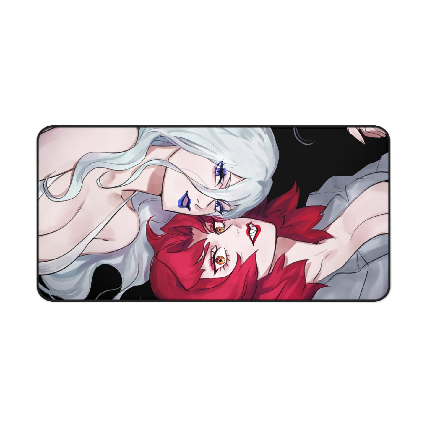 Devilman Crybaby Desk Mat - Siren and Psycho Jenny XXL Anime Mousepad - Manga Desk Pad