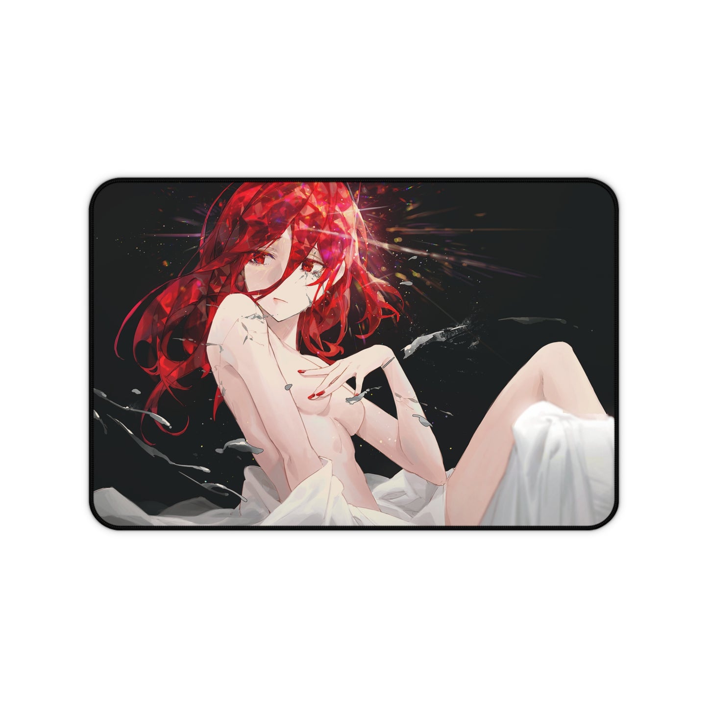 Land of the Lustrous Anime Desk Mat - Cinnabar Houseki no Kuni Ecchi Mousepad - Non Slip Playmat