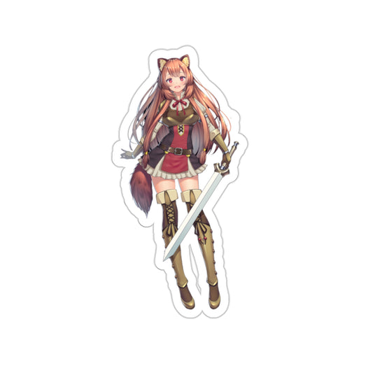 The Rising of the Shield Hero Waterproof Sticker - Raphtalia Anime Vinyl Decal - Car Bumper Sticker - Laptop Sticker