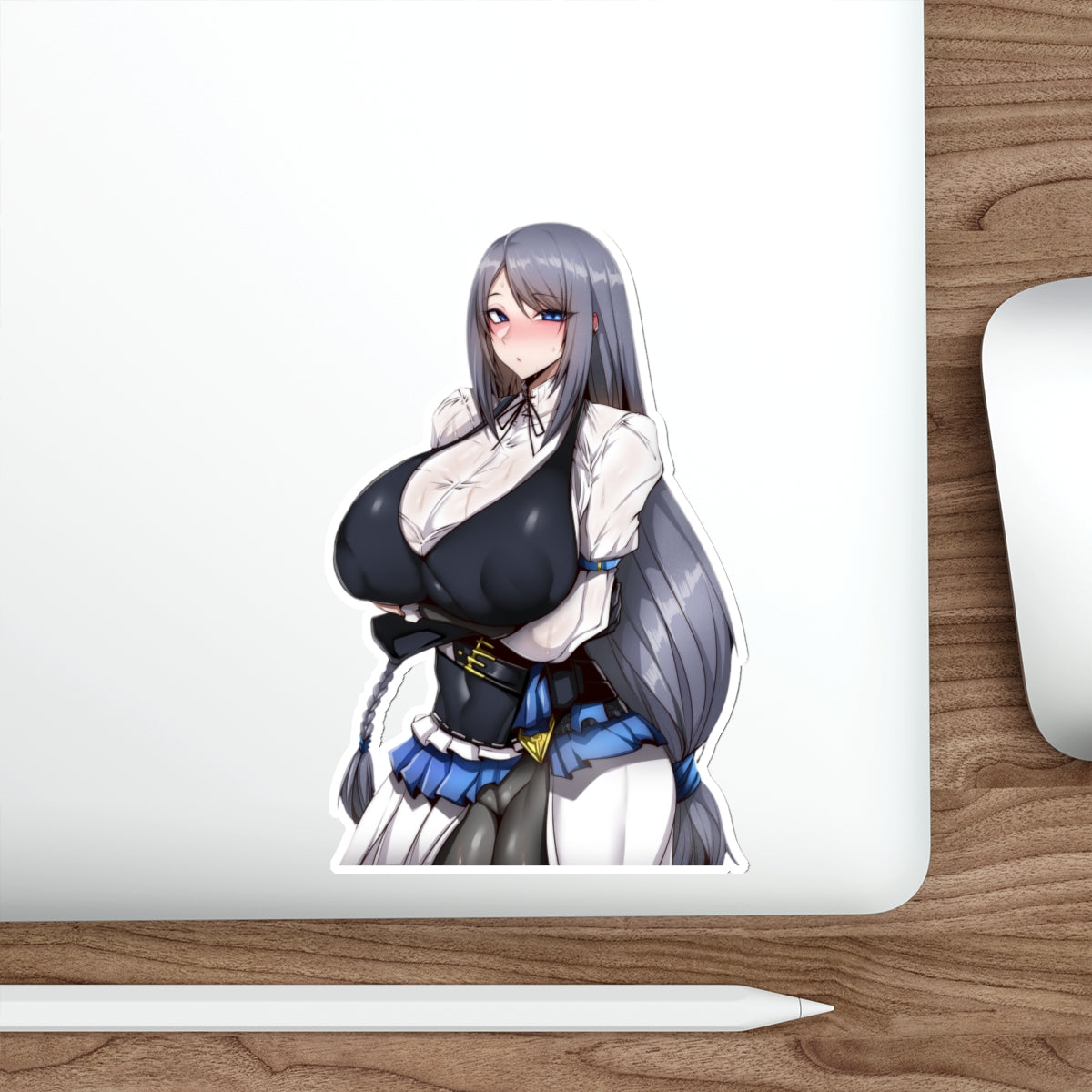 Thick Jill Warrick Waifu Final Fantasy 16 Waterproof Sticker - Ecchi Boobs Premium FF XVI Gaming Vinyl Car Decal