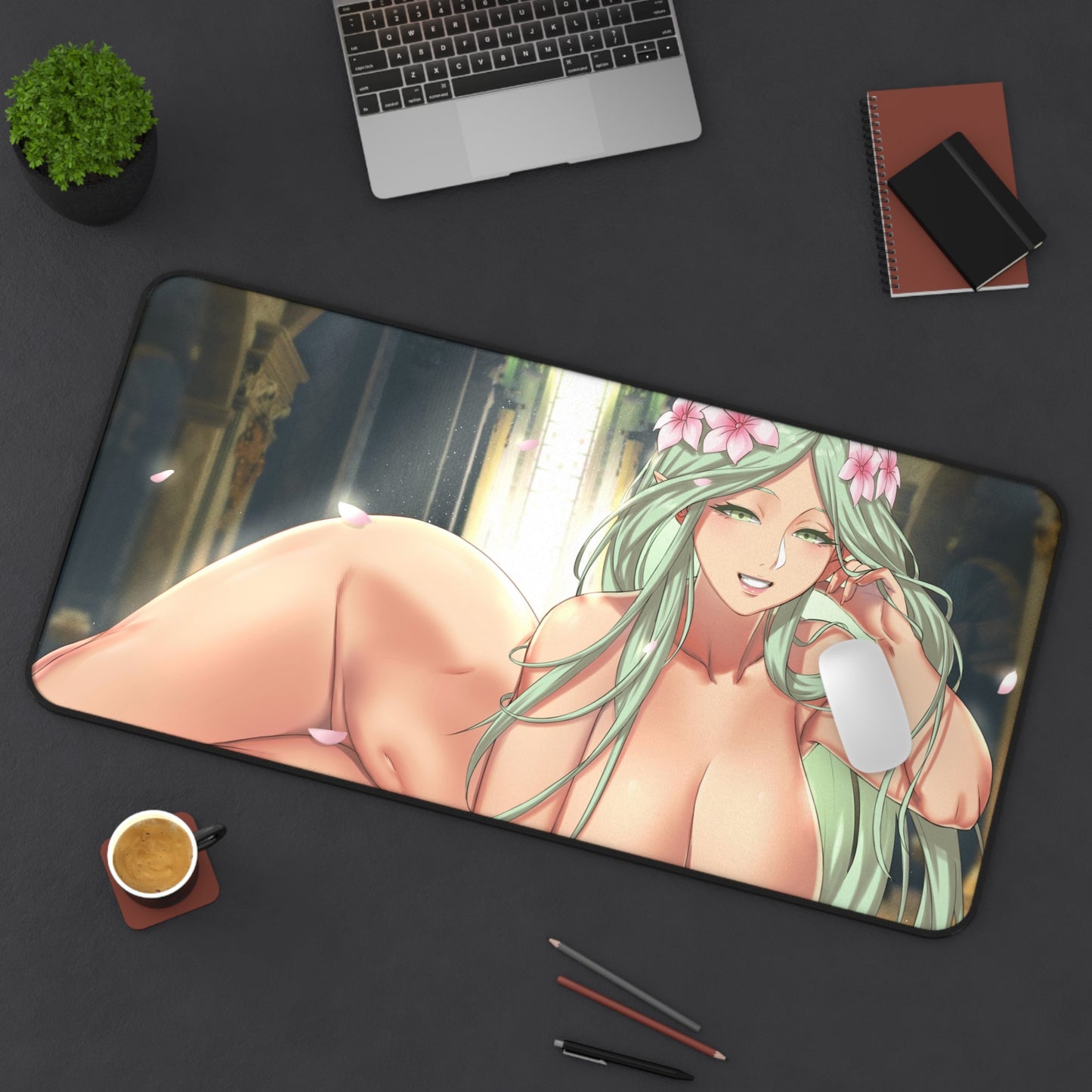 Thick Rhea Fire Emblem Three Houses Desk Mat - Non Slip Mousepad