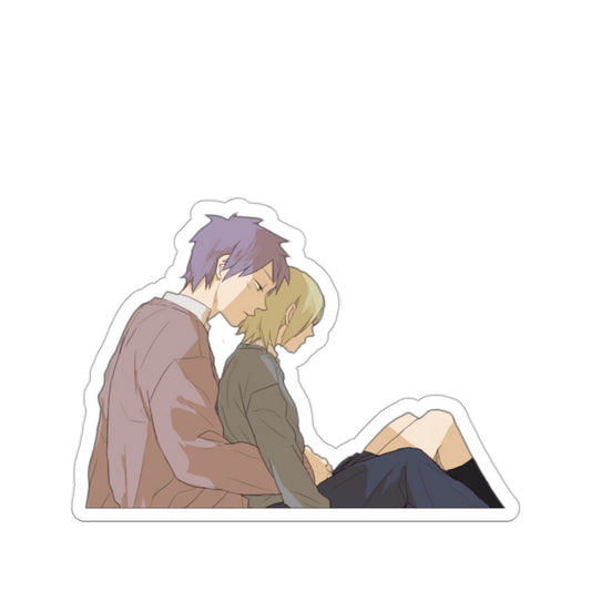 Horimiya Waterproof Sticker - Yuki Yoshikawa and Toru Ishikawa Premium Anime Vinyl Decal