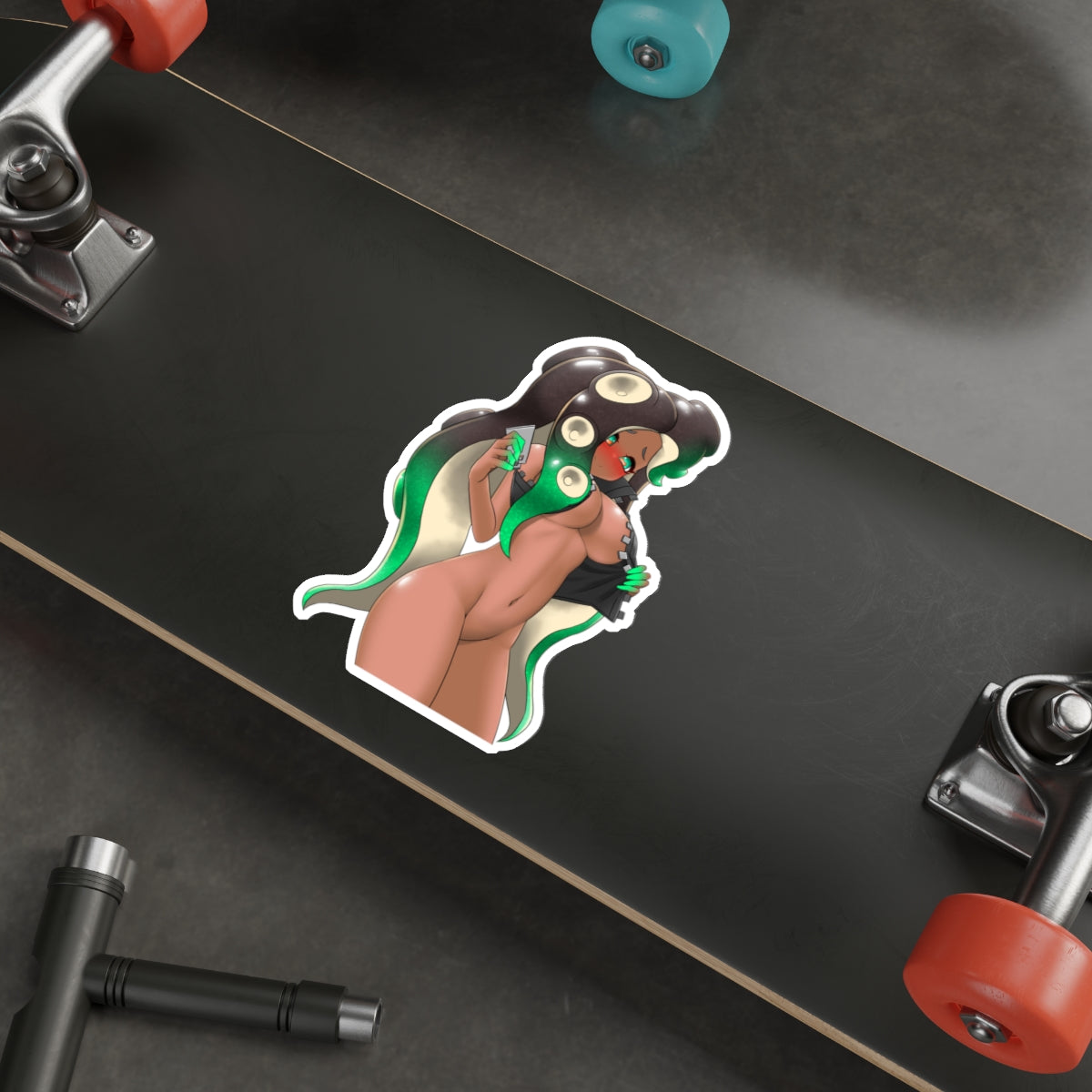 Splatoon Marina Sexy Body Waterproof Sticker - Ecchi Vinyl Decal