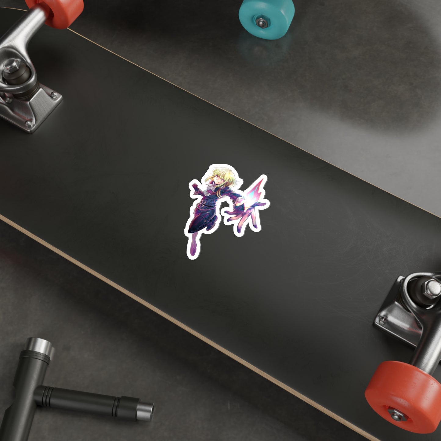 Promare Waterproof Sticker - Lio Fotia Anime Vinyl Decal - Car Bumper Sticker - Laptop Sticker