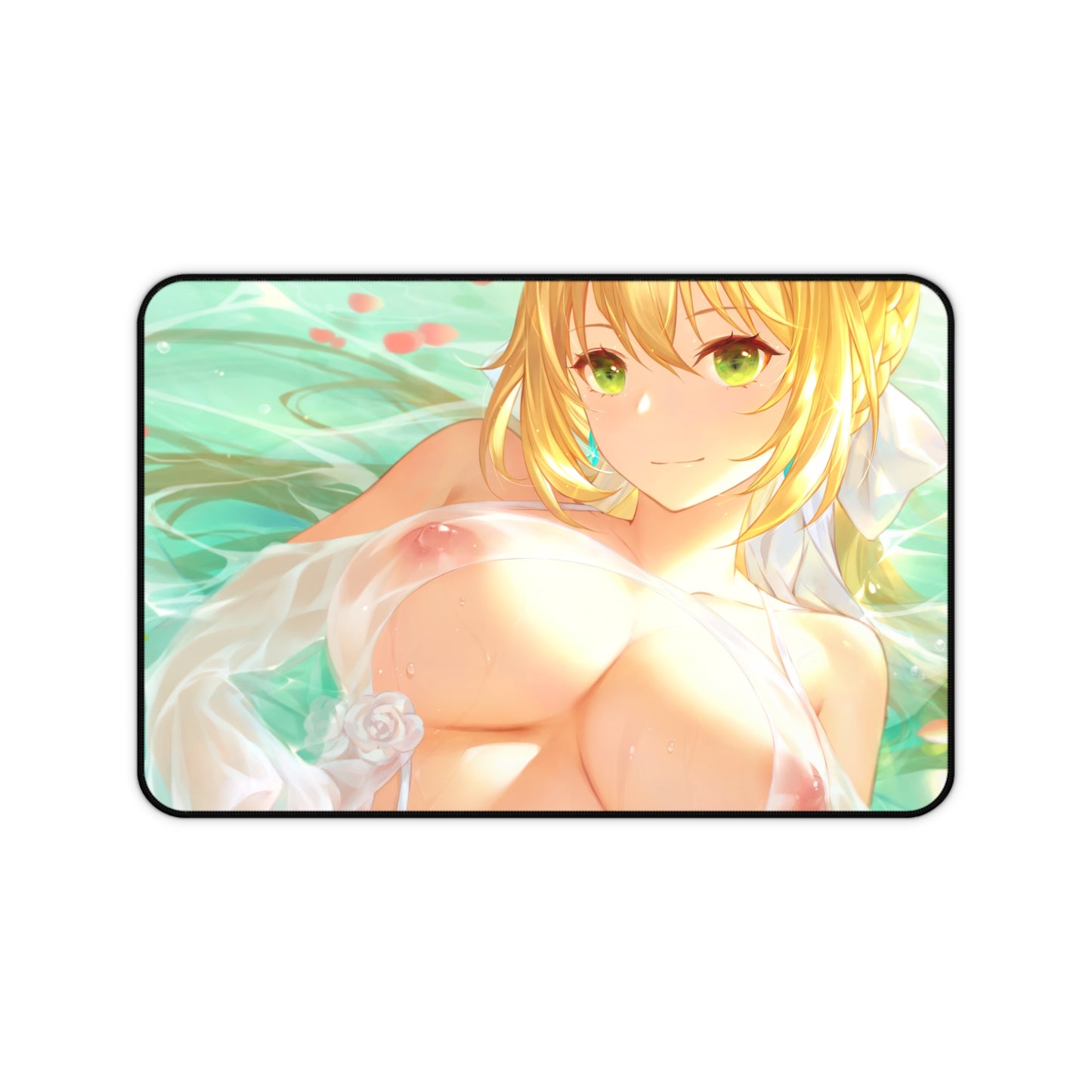 Tapis de souris Ecchi Fate Grand Order - Grand tapis de bureau Nude Saber - Tapis de souris Fate Stay Night - Tapis de jeu MTG