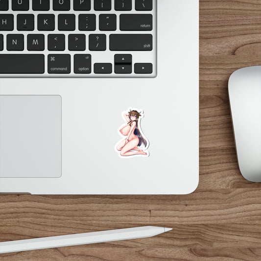 Azur Lane Nude Kashino Waterproof Sticker - Ecchi Vinyl Decal