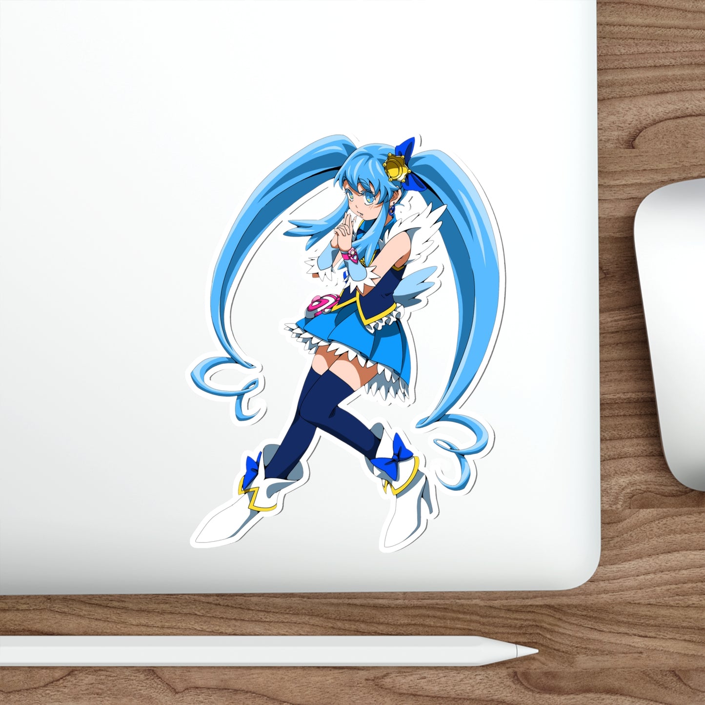 Happiness Charge Pretty Cure Waterproof Sticker - Shirayuki Hime Cure Princess Anime Vinyl Decal - Precure Sticker