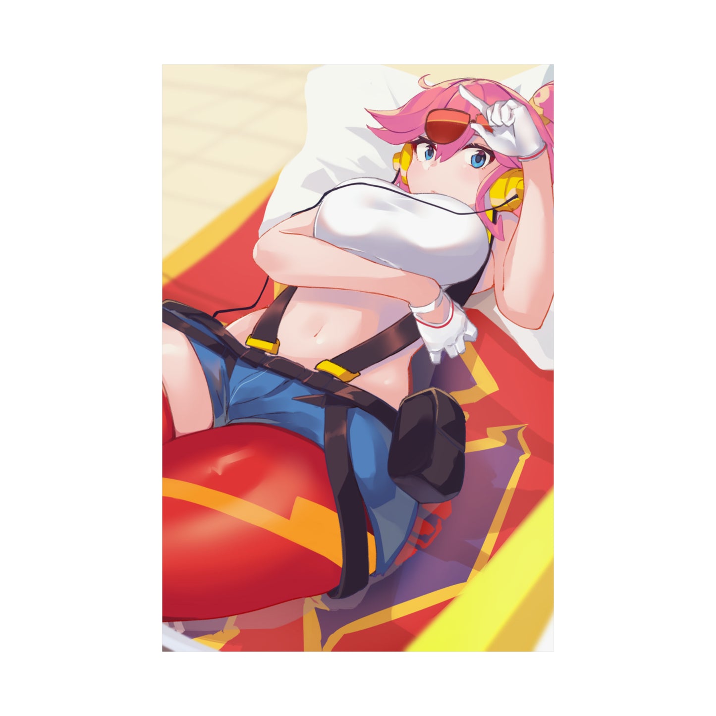 Promare Anime Poster - Aina Wall Art Print - Manga Decor - Premium Matte Vertical Poster