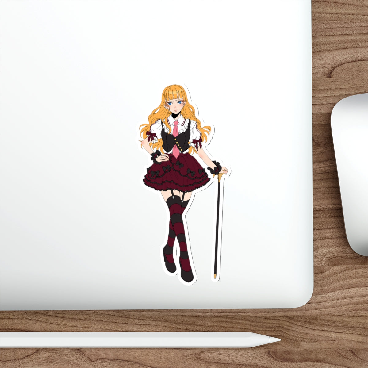 Umineko When They Cry Waterproof Sticker - Beatrice Gaming Vinyl Decal - Visual Novel Dojin - Umineko no Naku Koro ni - Anime Car Decal