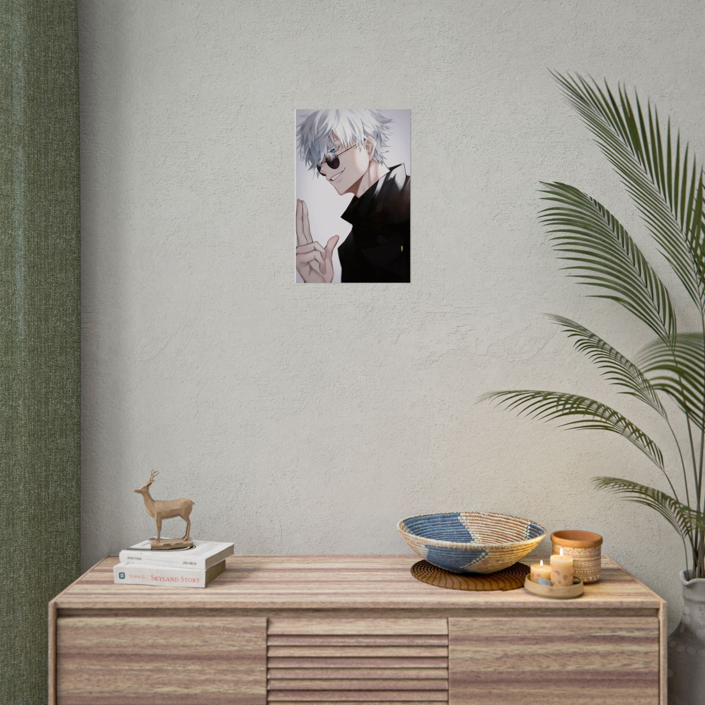 Stylish Anime Rolled Poster, Cool Wall Art for Dorm, Room Decor, Gift for Anime Fans, Aesthetic Home Decoration, Unique Art Prints