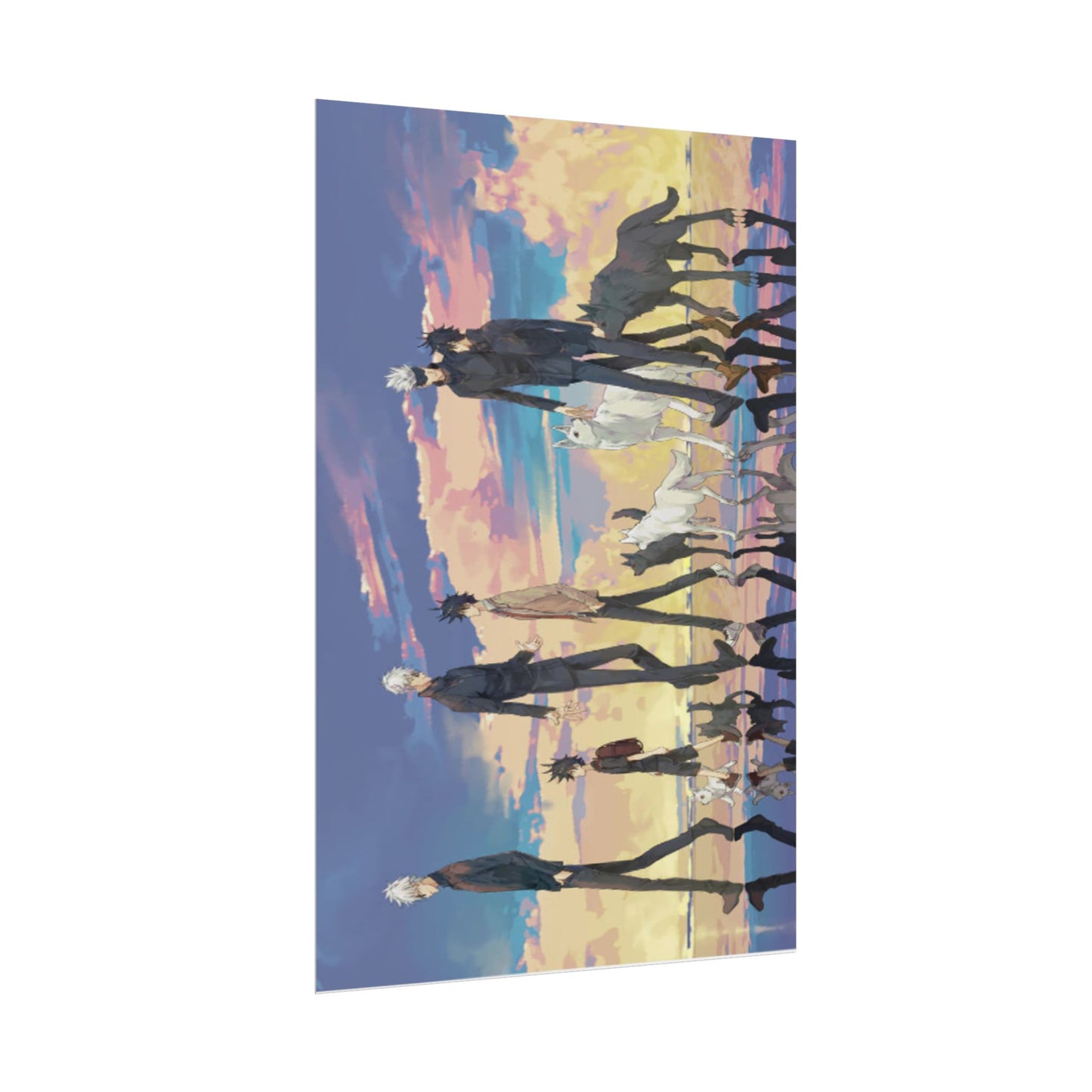 Anime-Inspired Rolled Posters for Wall Art, Unique Home Decor, Gift for Fans, Perfect for Dorms, Collectible Posters