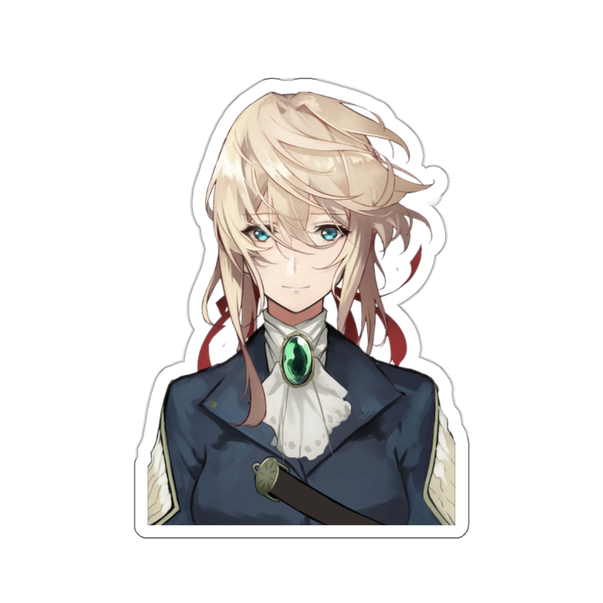 Violet Evergarden Waterproof Sticker - Cute Waifu Vinyl Decal - Anime Car Decal - Laptop Sticker - Manga Decal