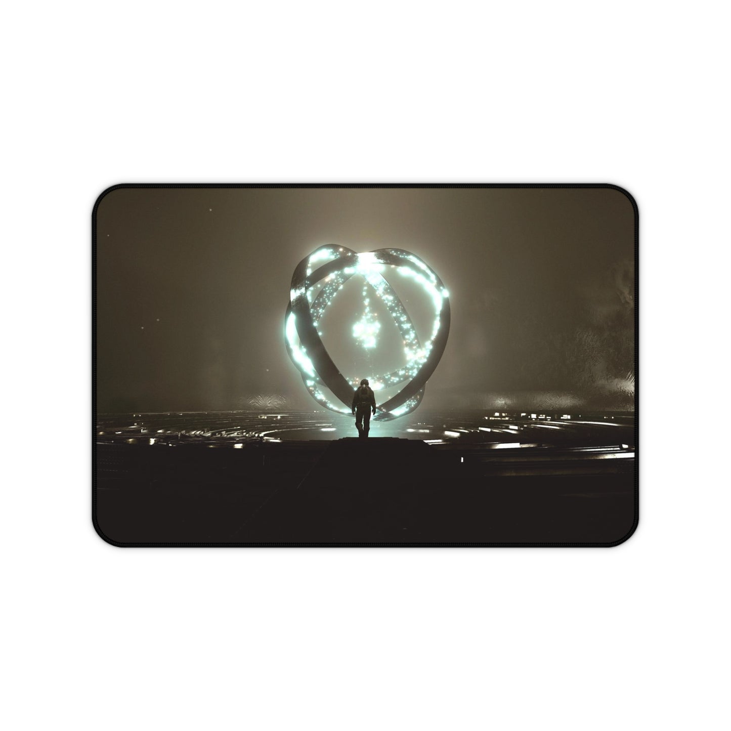 Starfield Temple Mousepad - XXL Gaming Desk Mat - Non Slip Gamer Playmat