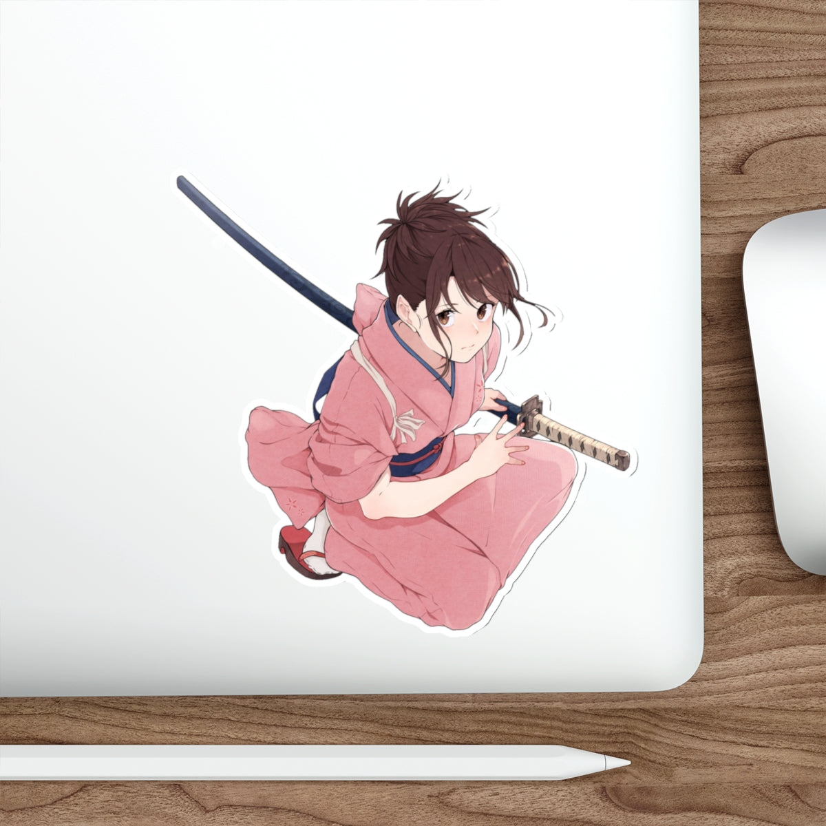 Autocollant imperméable Gintama Tae Shimura - Autocollant en vinyle de qualité supérieure Anime - Autocollant pour voiture Gin Tama