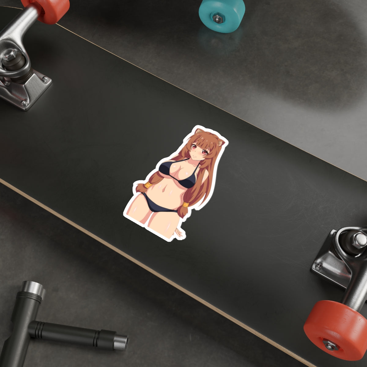 The Rising of the Shield Hero Waterproof Sticker - Bikini Raphtalia Anime Vinyl Decal - Car Bumper Sticker - Ecchi Sexy Laptop Sticker