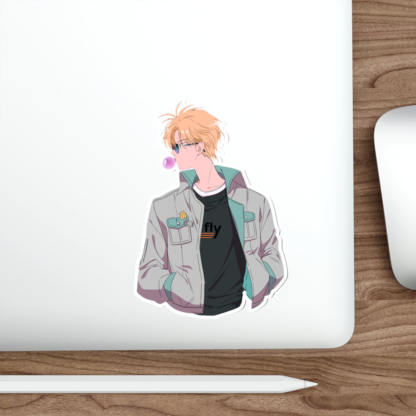 Ash Lynx Waterproof Sticker - Banana Fish Premium Vinyl Decal