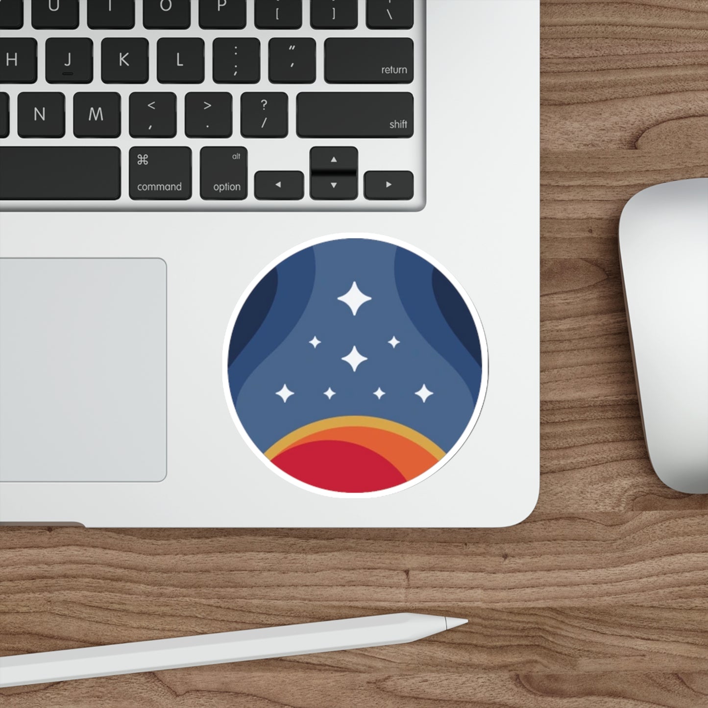 Starfield Waterproof Sticker - Constellation Logo Gaming Vinyl Decal - Water Bottle Sticker - Laptop Sticker - Sci Fi Slap Decal