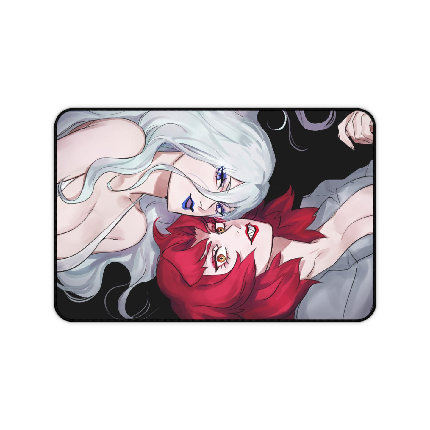 Devilman Crybaby Desk Mat - Siren and Psycho Jenny XXL Anime Mousepad - Manga Desk Pad