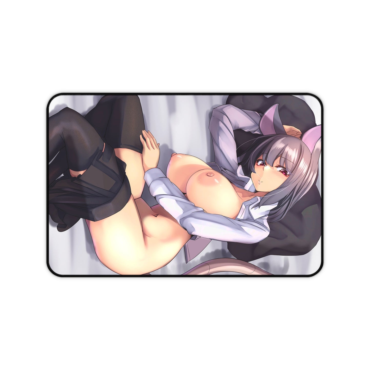 Touhou Sexy Mousepad - Nude Boobs Nazrin Desk Mat - Ecchi Playmat