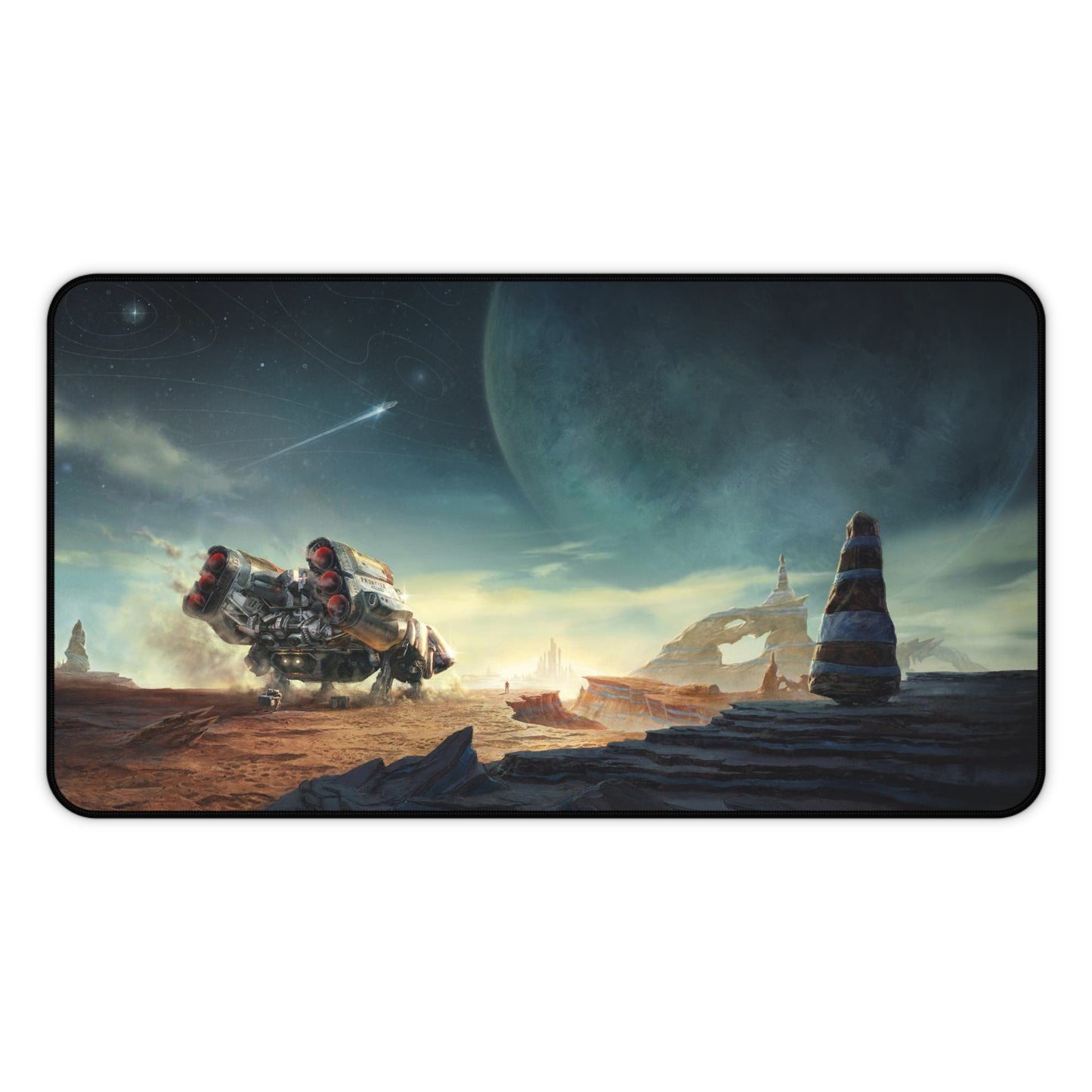 Starfield Mousepad - XXL Gaming Desk Mat - Non Slip Gamer Playmat