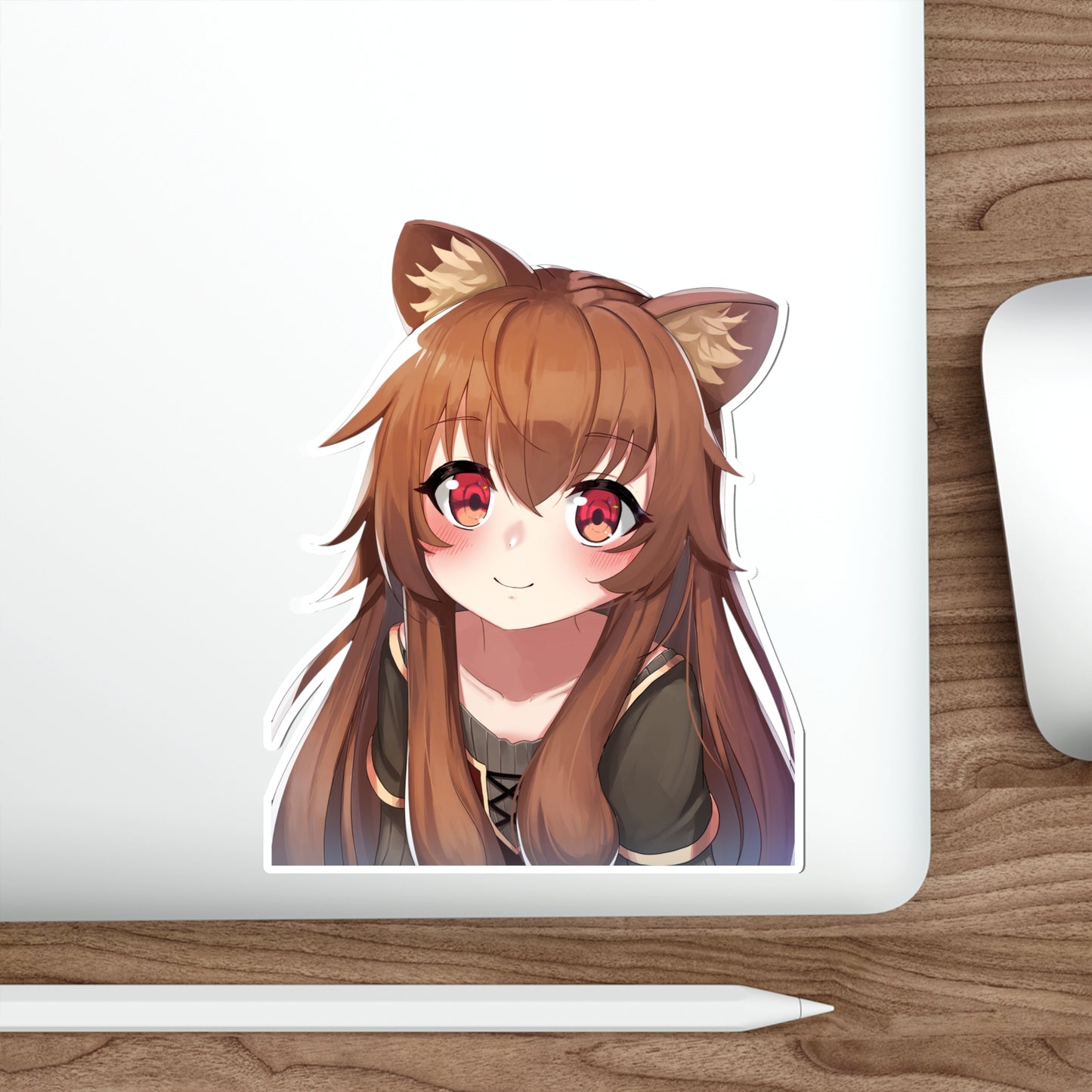 The Rising of the Shield Hero Waterproof Sticker - Child Raphtalia Anime Vinyl Decal - Car Bumper Sticker - Kawaii Chibi Laptop Sticker